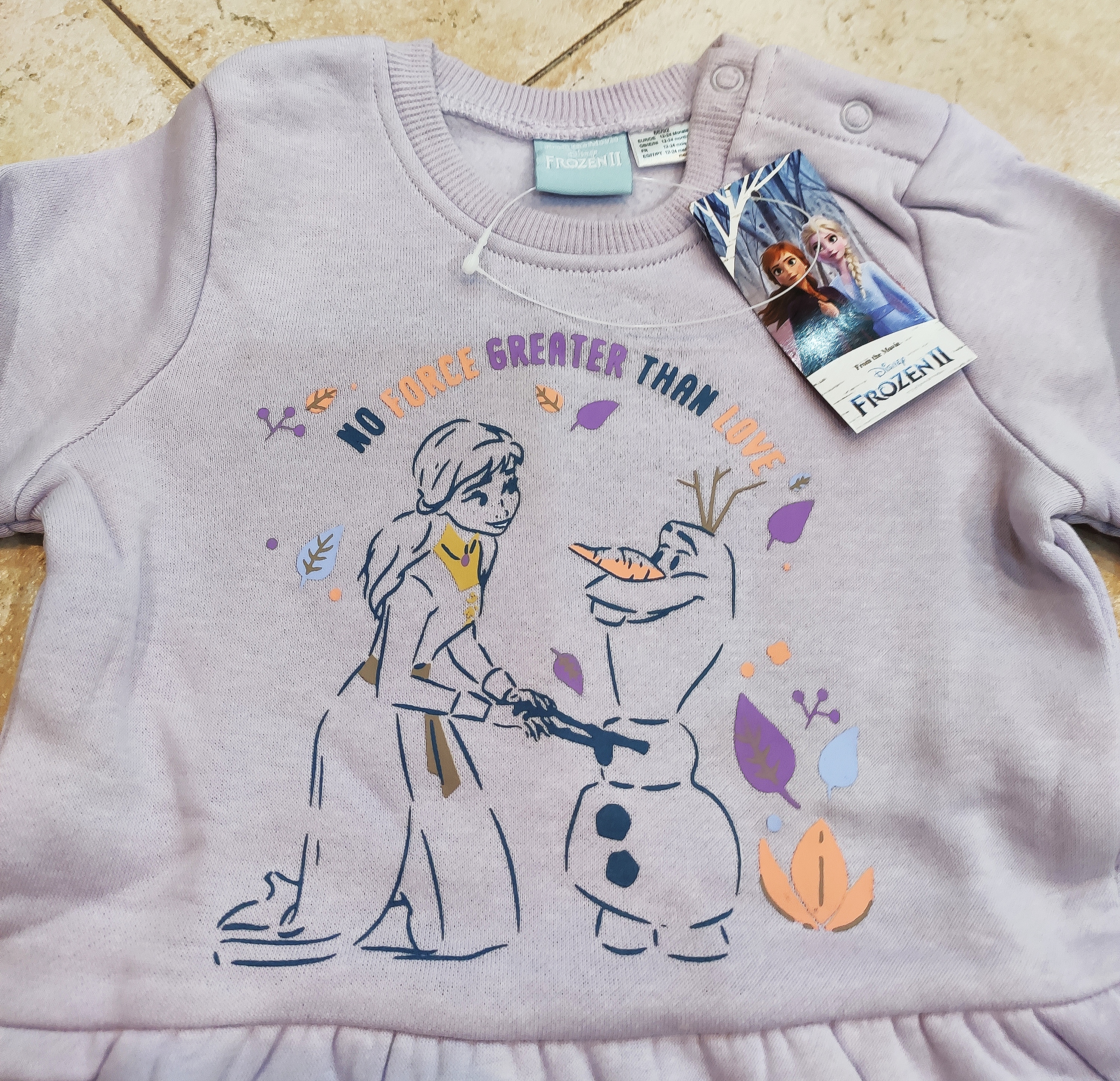 پیراهن توکرکی طرح السا رنگ یاسی