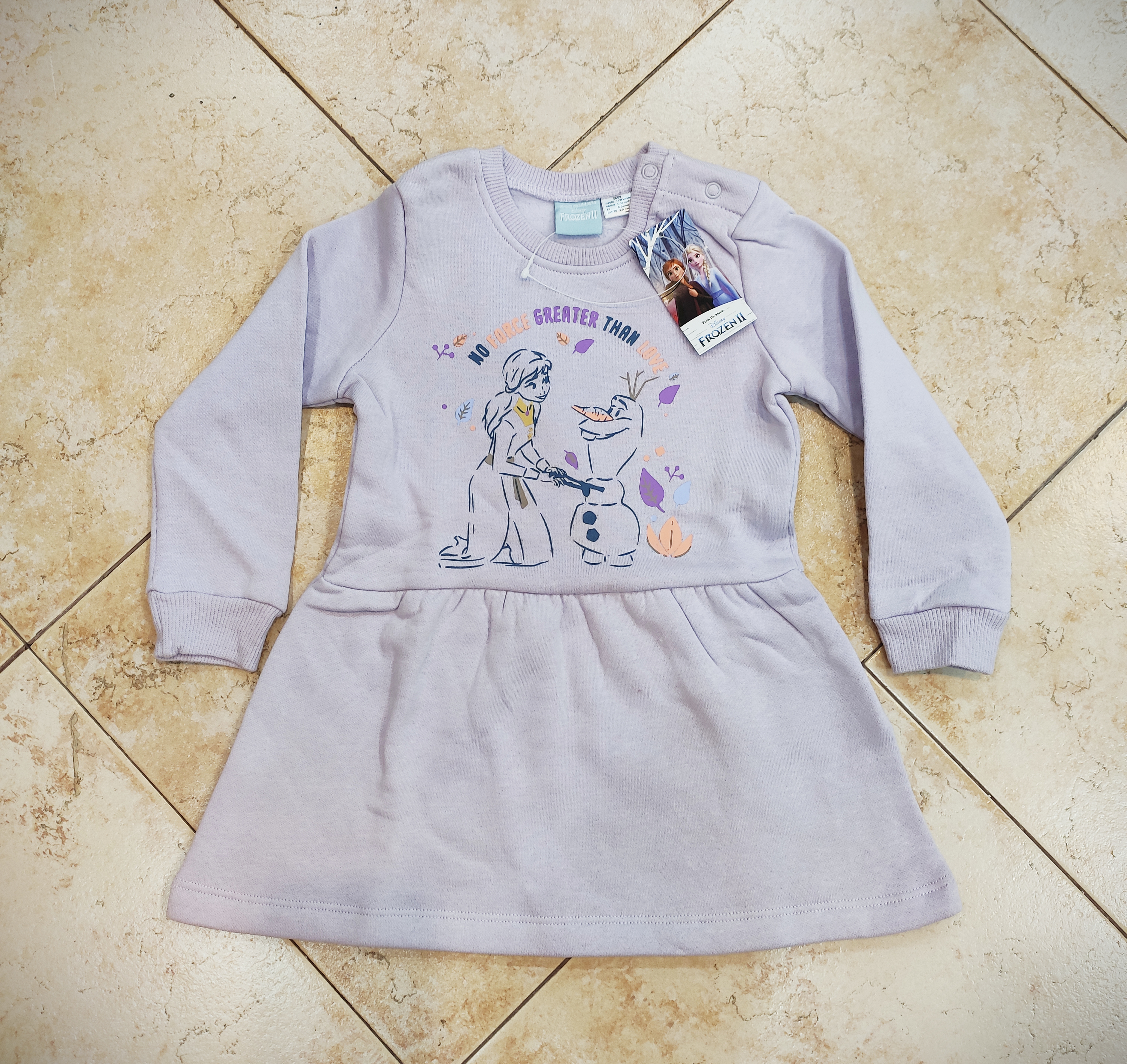 پیراهن توکرکی طرح السا رنگ یاسی