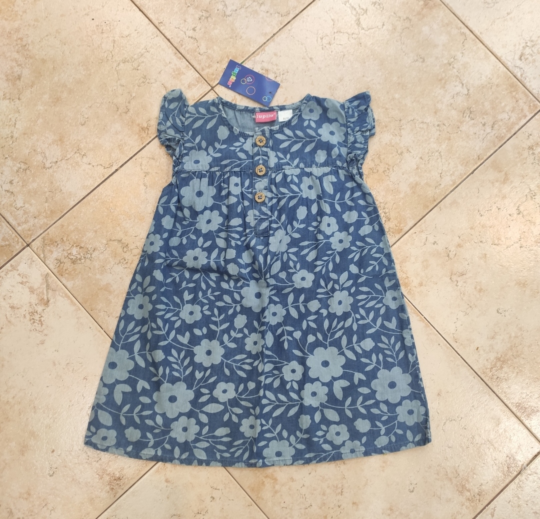 پیراهن لی کاغذی گلدار