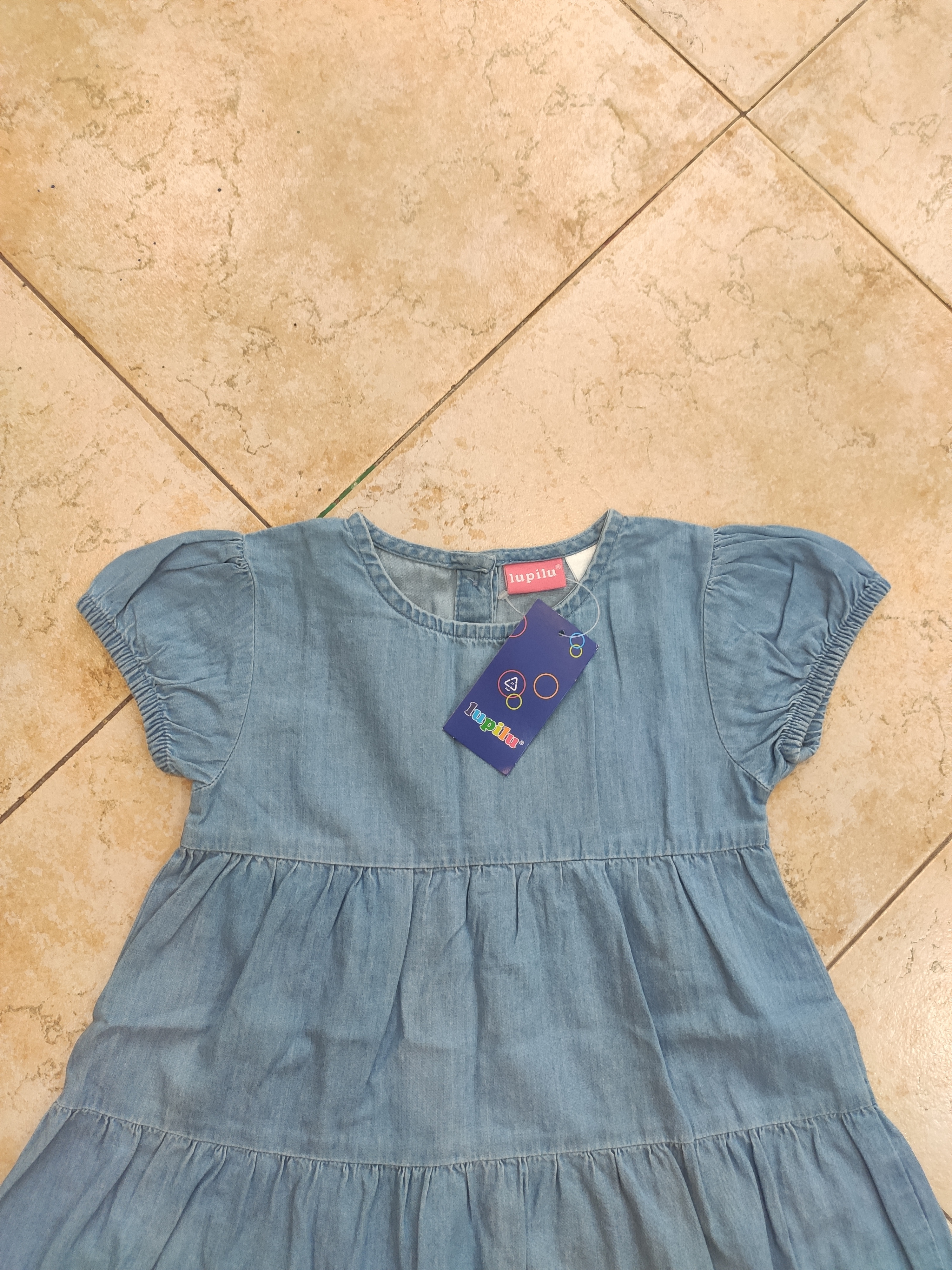 پیراهن لی کاغذی گلدار