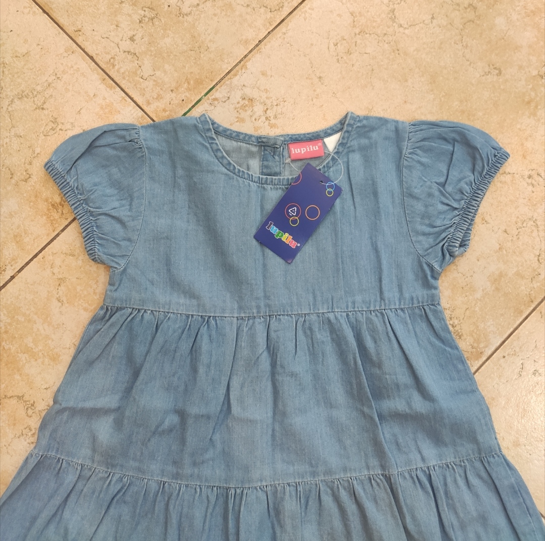 پیراهن لی کاغذی گلدار